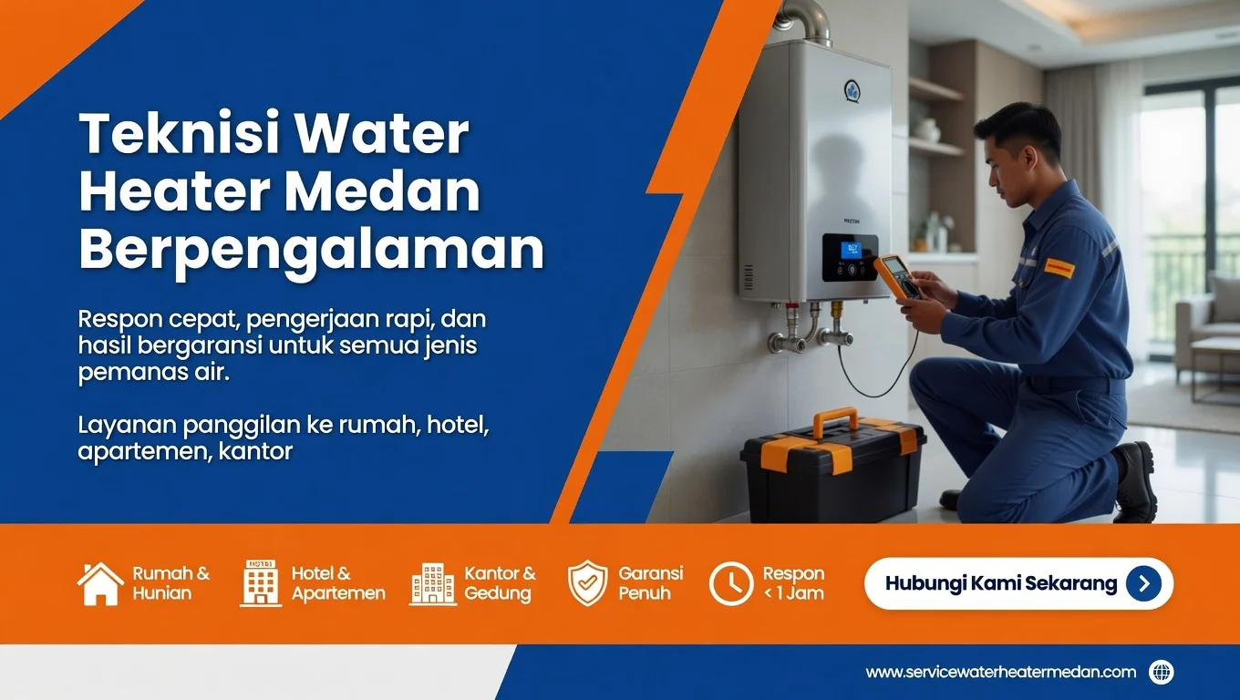 service water heater medan