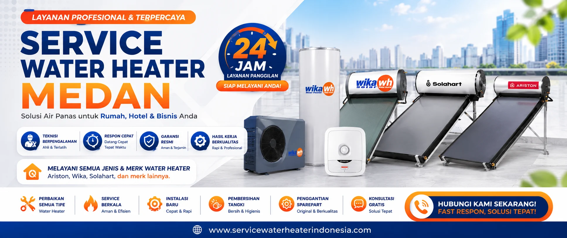 Service Water Heater medan